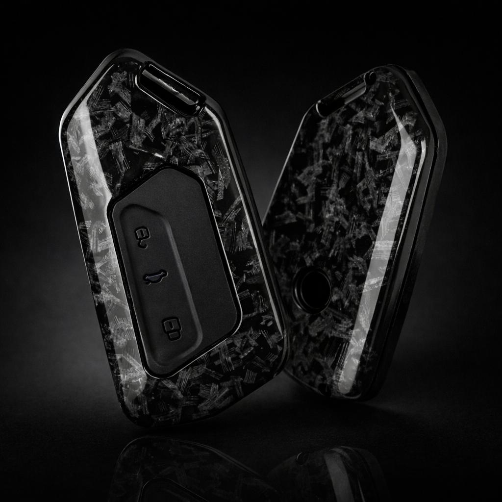 Coque de Clé Carbone – VW Golf 8 R • Edition CARBONWORKSOFFICIAL™
