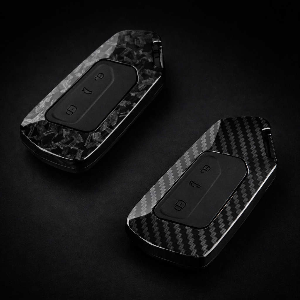 Coque de Clé Carbone – VW Golf 8 R • Edition CARBONWORKSOFFICIAL™