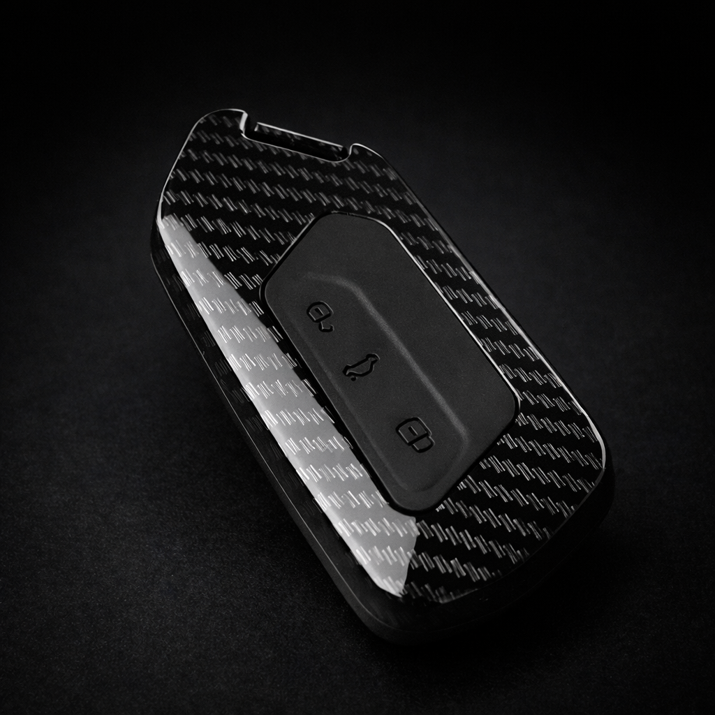 Coque de Clé Carbone – VW Golf 8 R • Edition CARBONWORKSOFFICIAL™