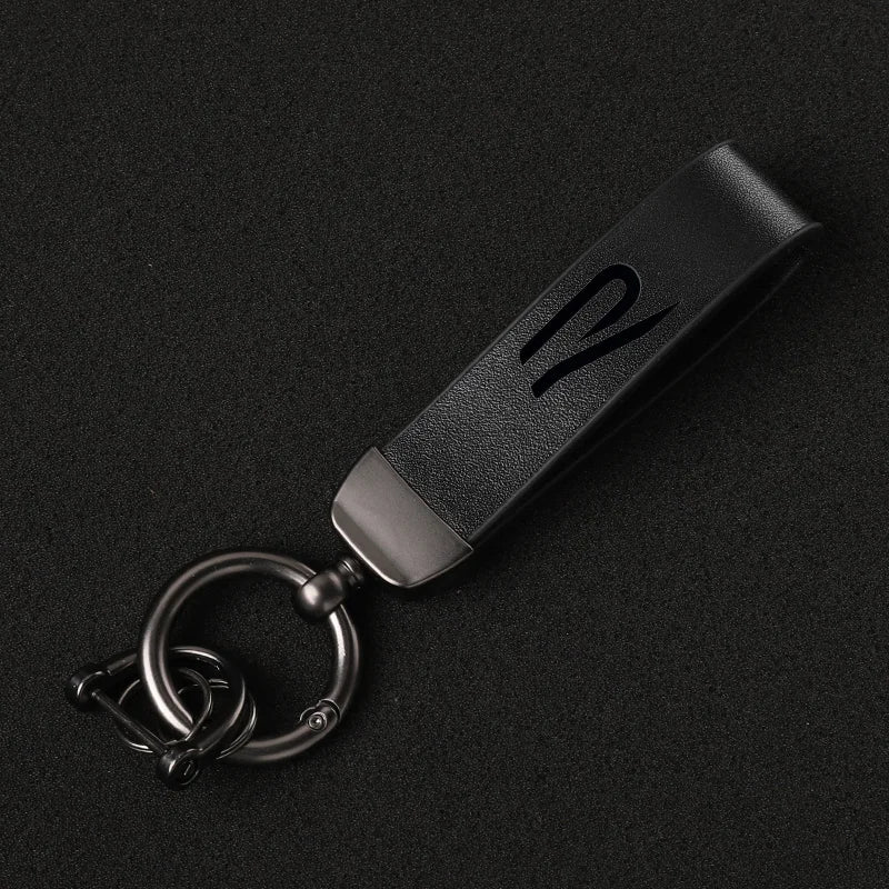 Porte-clés Premium en Cuir – Style Sport R | Accessoire Voiture
