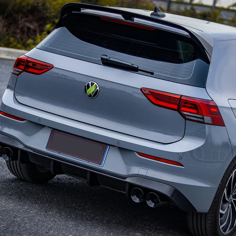 Cache d’essuie-glace arrière – Style Carbone | Compatible Golf 8 R/GTI/GTE